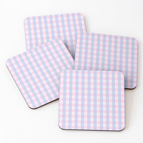 Item preview, blue & pink gingham check, checkers, checked, checkered, checkerboard pattern designed and sold by zzzozzo.