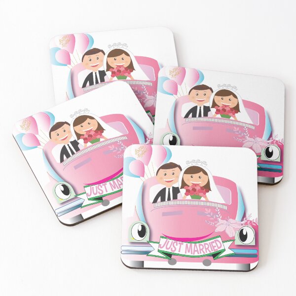 Item preview, Newlyweds Decal designed and sold by faizaart.