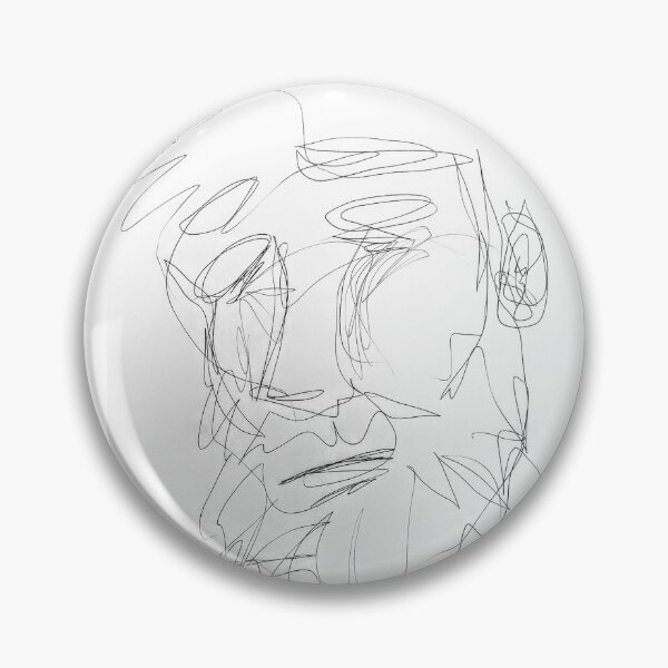 Item preview, Continuous Line Drawing - Beard Guy designed and sold by arfff.