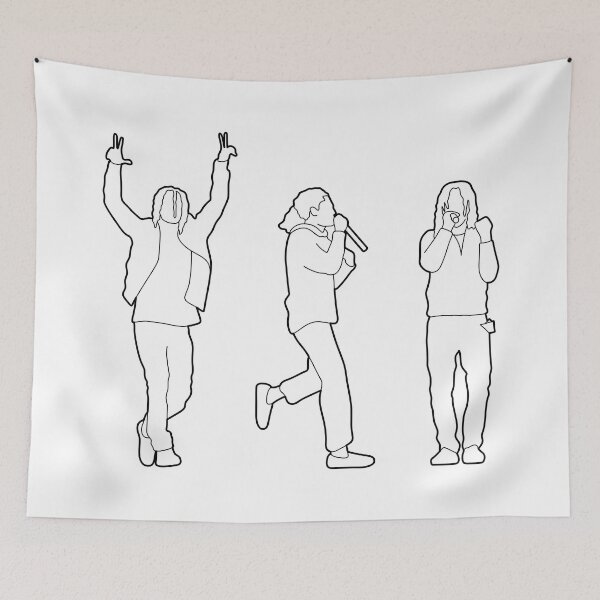 Item preview, minimal lil pump silhouettes designed and sold by SimonNeedham.