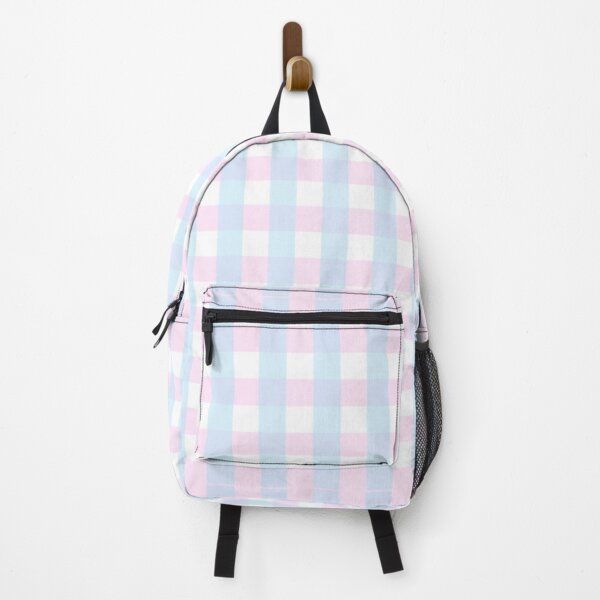 Item preview, blue & pink gingham check, checkers, checked, checkered, checkerboard pattern designed and sold by zzzozzo.