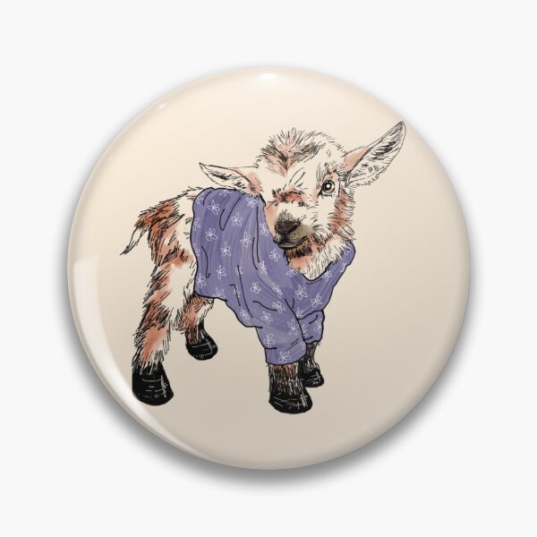 Item preview, Baby goat in a sweater  designed and sold by Gigglingshay.