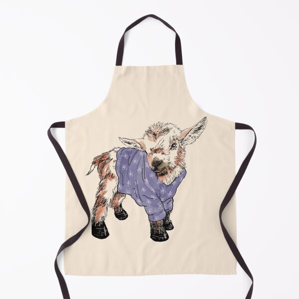Item preview, Baby goat in a sweater designed and sold by Gigglingshay.