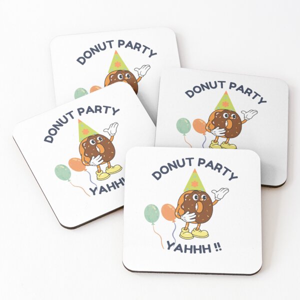 Item preview, Donut party time yahh designed and sold by smrithi2936.