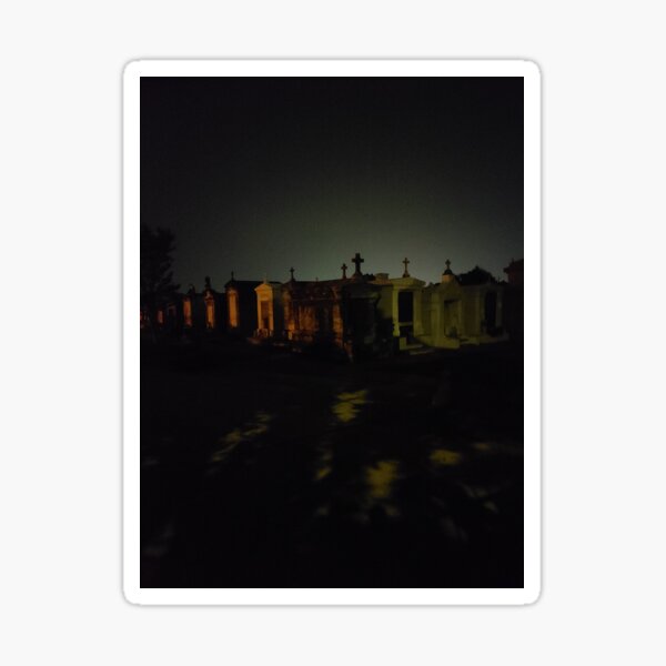 Cemetery 1 Sticker