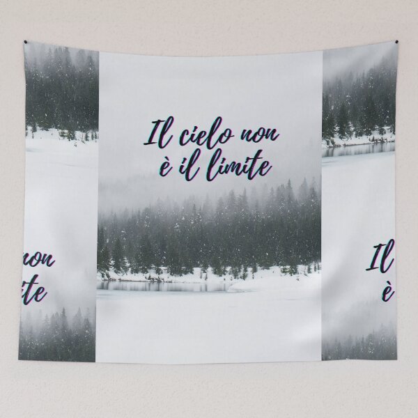 Item preview, Sky is not the limit - popular Italian quotes theme gifts  designed and sold by RebelliousRosee.