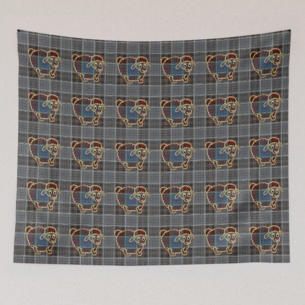 Item preview, ovejas de tartán designed and sold by glenshee.