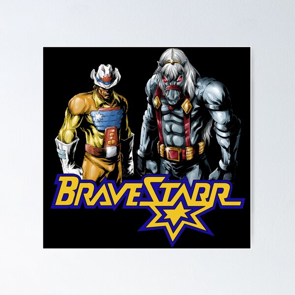 Poster - Brave Star - Filmation Inc - Anos 80 - F(628)