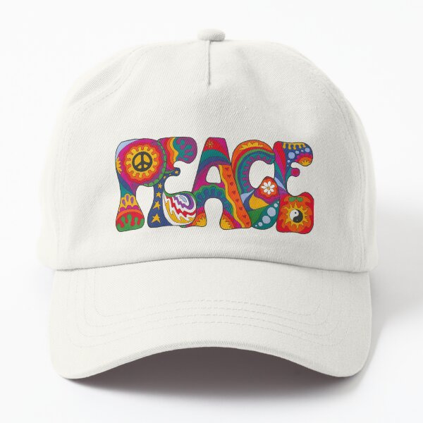 Psychedelic Peace Dad Hat