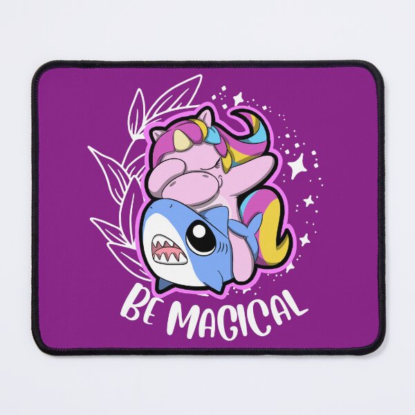 Item preview, Magical Unicorn Riding Shark designed and sold by The magic Yellow bus.