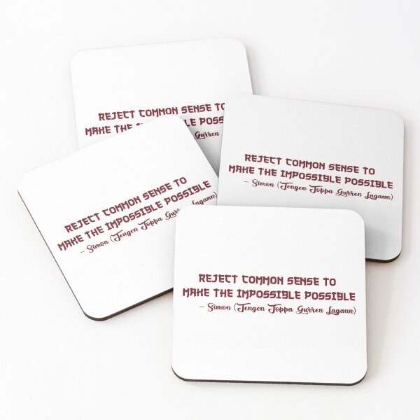 Item preview, Reject common sense to make the impossible possible designed and sold by AnisosPteron.