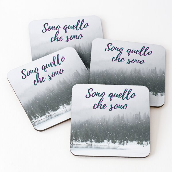 Item preview, I am what I am - popular Italian quotes theme gifts  designed and sold by RebelliousRosee.