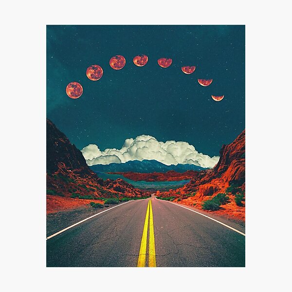 Moon Way Photographic Print