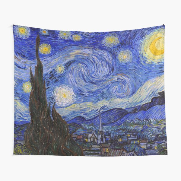 The Starry Night by Vincent Van Gogh Tapestry