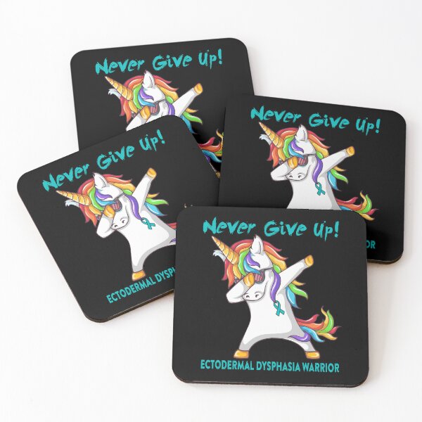 Item preview, Ectodermal Dysphasia Warrior - Never Give Up! - Support Ectodermal Dysphasia Warrior Gifts designed and sold by whlrcheryl.