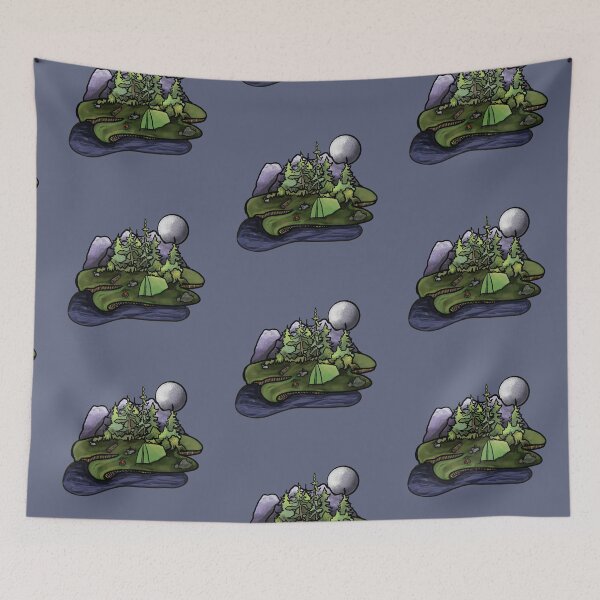 Item preview, Moonlight Campsite designed and sold by CampK80.