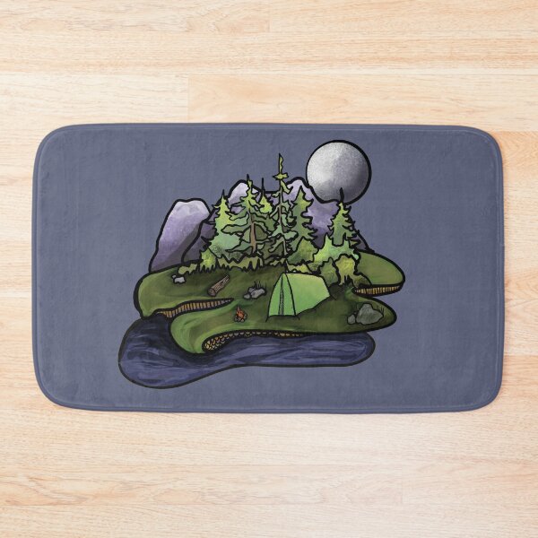 Item preview, Moonlight Campsite designed and sold by CampK80.