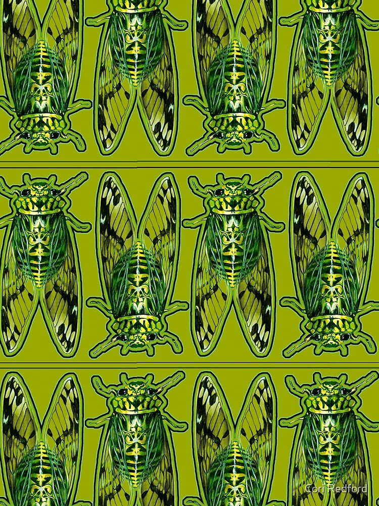 Green Cicadas by coriredford