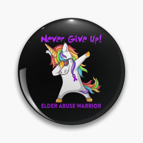 Item preview, Elder Abuse Warrior - Never Give Up! - Support Elder Abuse Warrior Gifts designed and sold by whlrcheryl.