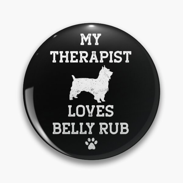 Artikelvorschau, My Therapist is My Silky Terrier entworfen und verkauft von rafaeltto.