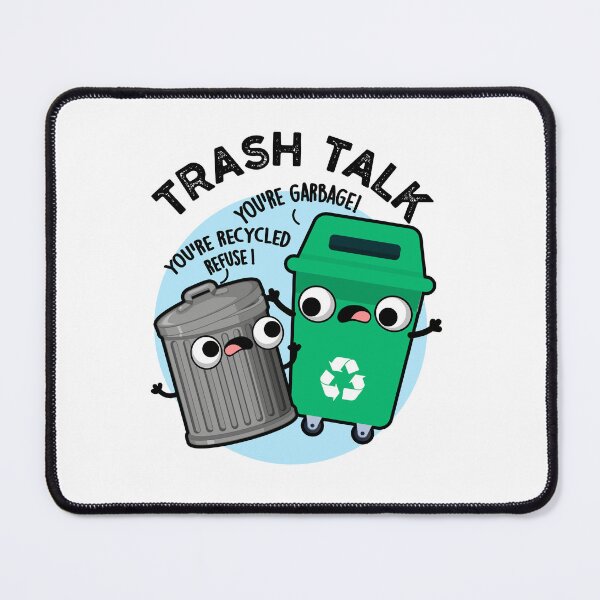 Trash Talking  Garbage can, Gifts funny, Garbage