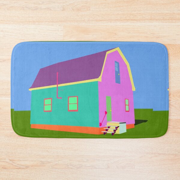Item preview, Colorful pop art barn designed and sold by sagegreenaura.