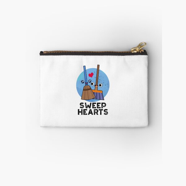 Item preview, Sweep Hearts Funny Broom Puns  designed and sold by punnybone.