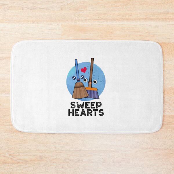 Item preview, Sweep Hearts Funny Broom Puns  designed and sold by punnybone.