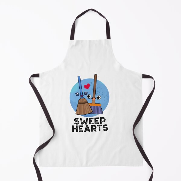 Item preview, Sweep Hearts Funny Broom Puns designed and sold by punnybone.