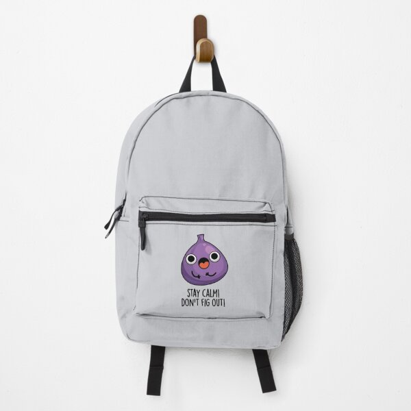 Item preview, Stay Calm Don't Fig Out Funny Fruit Puns  designed and sold by punnybone.