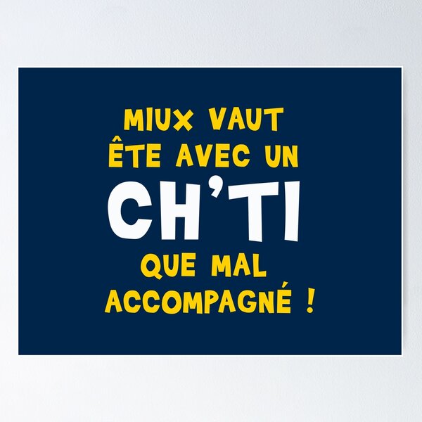 Item preview, Miux is worth with a Ch'ti that badly accompanied! designed and sold by humour-chti.