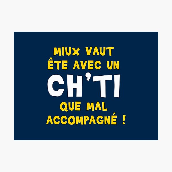 Item preview, Miux is worth with a Ch'ti that badly accompanied! designed and sold by humour-chti.