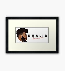 Khalid American Teen Framed Print