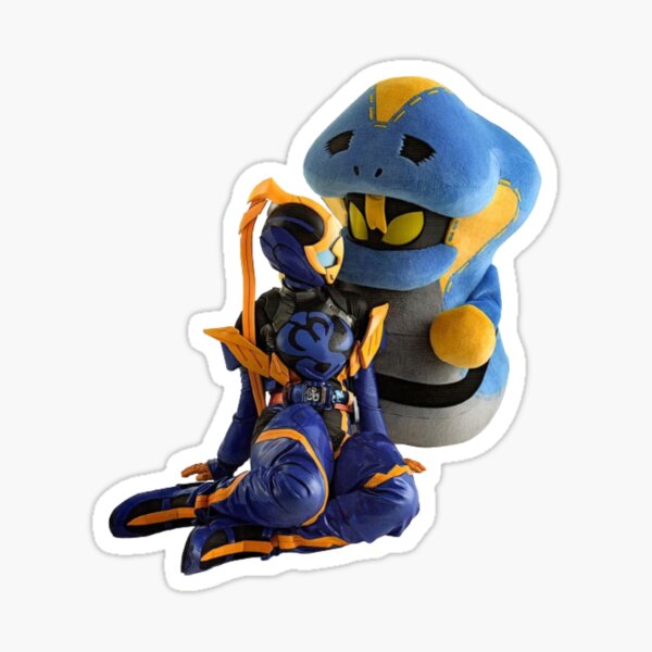 Item preview, Lovekov and Kamen Rider Jeanne (Kamen Rider Revice) designed and sold by Taylor Griffith.