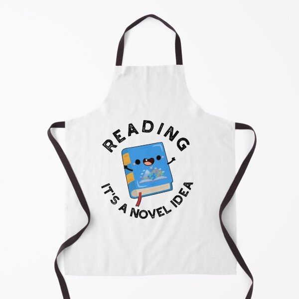 Item preview, Reading It's A Novel Idea Funny Book Puns  designed and sold by punnybone.