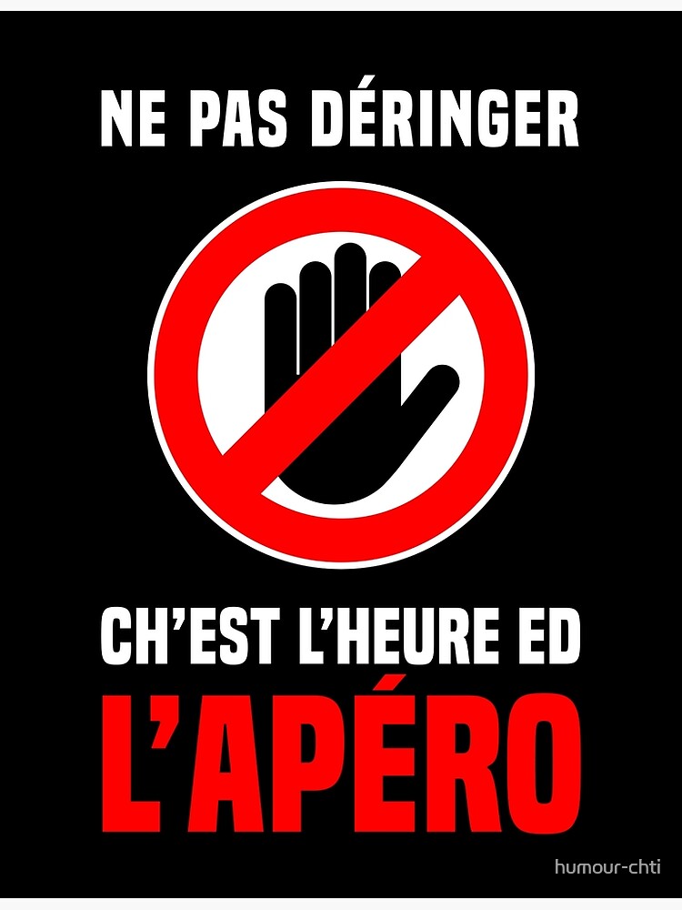 Do Not Deride It S Time For The Apero Greeting Card By Humour Chti Redbubble