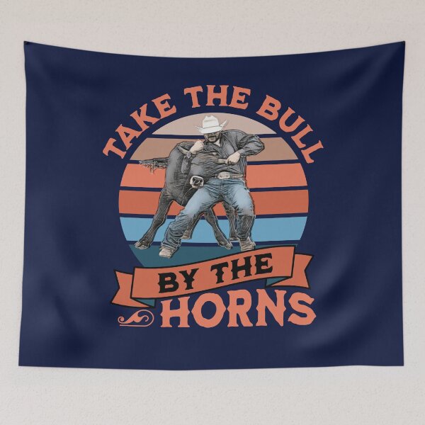 Item preview, Take the Bull By the Horns. (rodeo style) designed and sold by No1Equestrian.