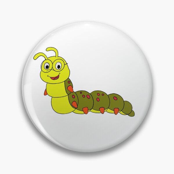 Item preview, Caterpillar with Glasses designed and sold by aguinn8.