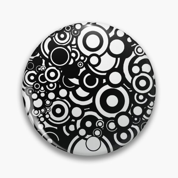 Item preview, weird pattern black and white designed and sold by STYLEPLUS.