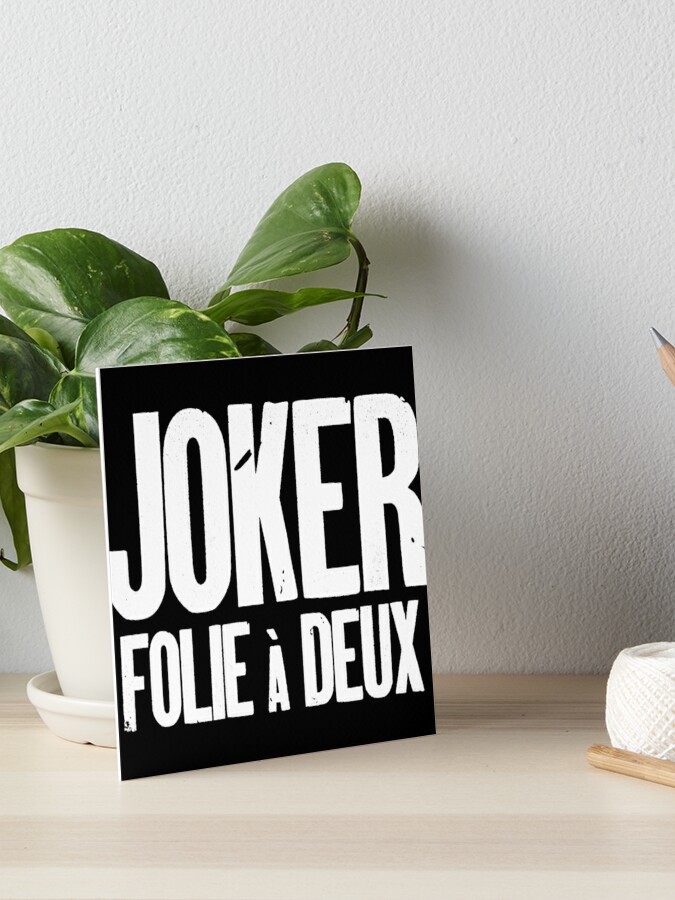 Joker Folie Deux T-Shirt" Art Board Print for Sale by Anthonyan589 | Redbubble