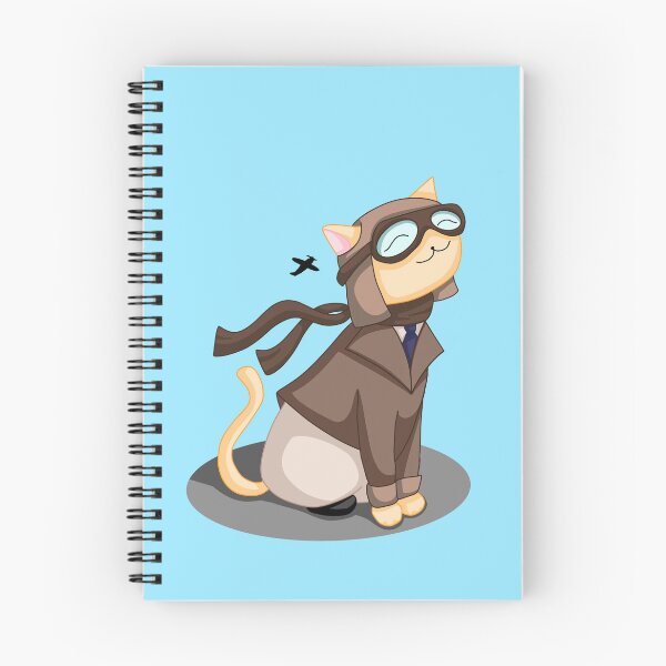 Item preview, Amelia Earhart Cat designed and sold by BlueberrySam.