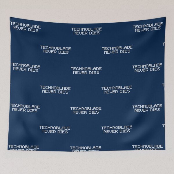Item preview, Technoblade never dies            designed and sold by BonnieRock3.