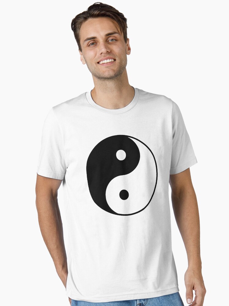 Thumbnail 1 of 7, Essential T-Shirt, Yin Yang Symbol designed and sold by mindofpeace.