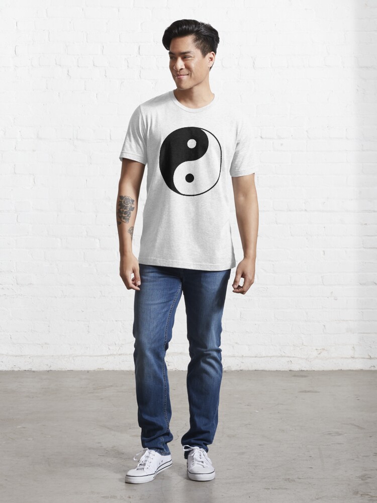 Alternate view of Yin Yang Symbol Essential T-Shirt