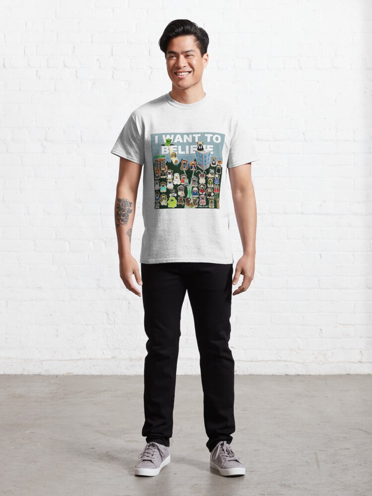 Alternate view of PUG FILES Classic T-Shirt