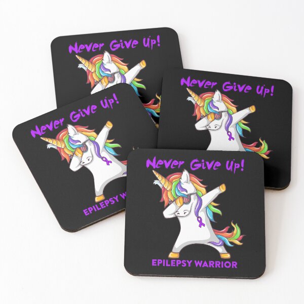 Item preview, Epilepsy Warrior - Never Give Up! - Support Epilepsy Warrior Gifts designed and sold by whlrcheryl.