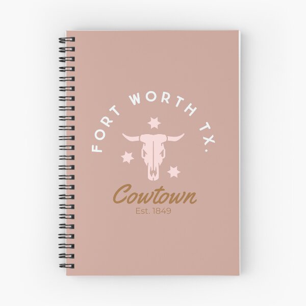 Artikelvorschau, Fort Worth Cowtown Pink und Braun entworfen und verkauft von AshTreeCrtvCo.