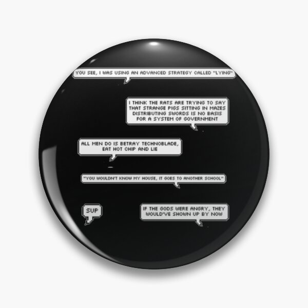 Item preview, Technoblade Quote                     designed and sold by BonnieRock3.