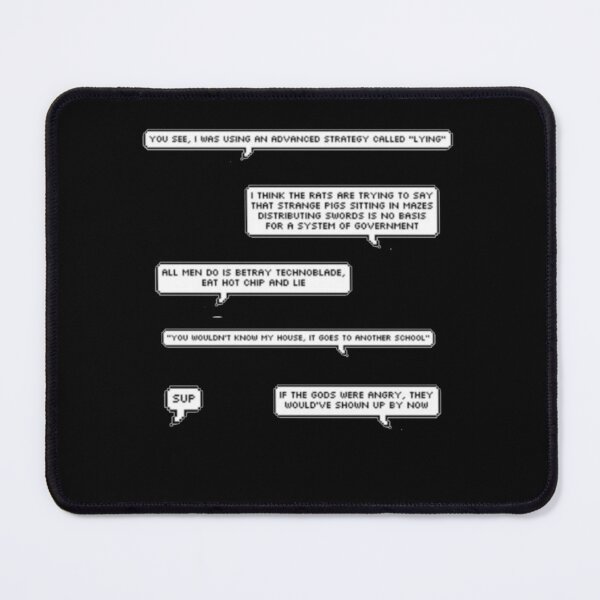 Item preview, Technoblade Quote                     designed and sold by BonnieRock3.