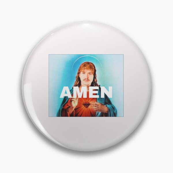 Item preview, drew jesus Sticker designed and sold by BrysonRosea.